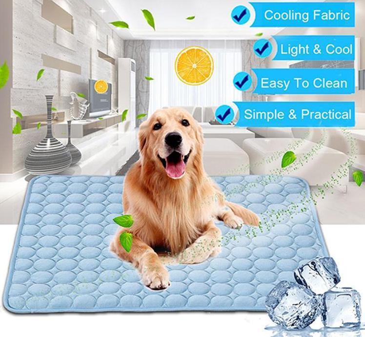 Pet Dog/Cat Ice Silk Cold Nest Pad For Cooling In Summer
