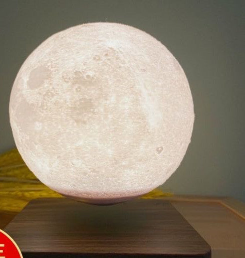 Magnetic Levitating Moon Table Lamp