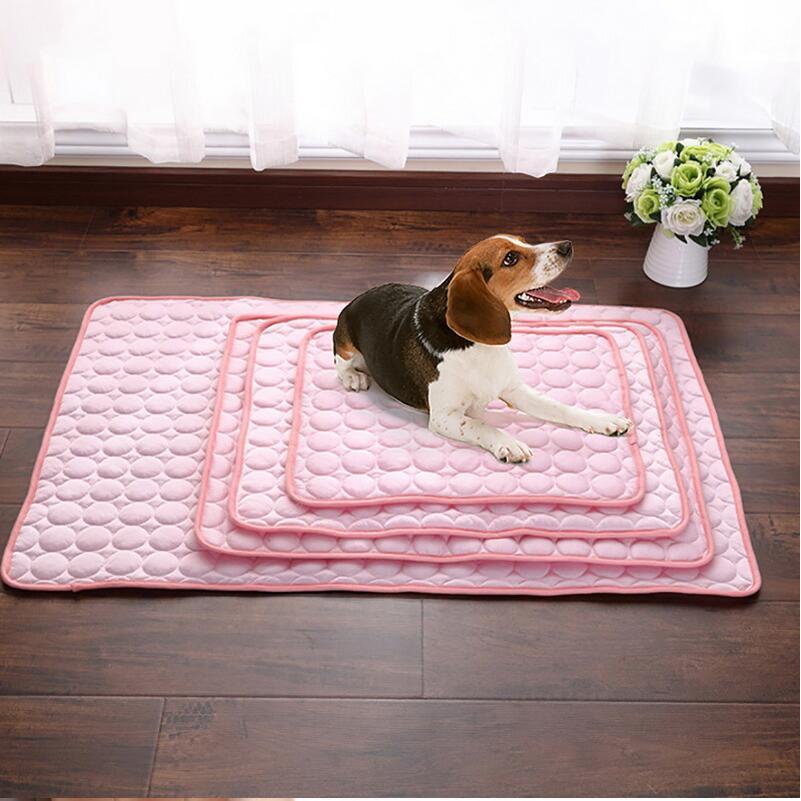 Pet Dog/Cat Ice Silk Cold Nest Pad For Cooling In Summer