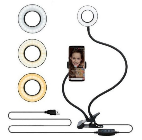 LED 3inch Selfie Ring Light and Adjustable Stand
