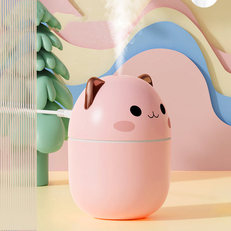Cute Cat Ultra-Silent Air Humidifier/Purifier/Aromatherapy With Led Cool Mist Spray
