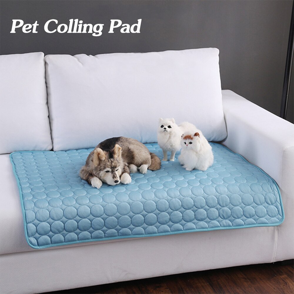 Pet Dog/Cat Ice Silk Cold Nest Pad For Cooling In Summer