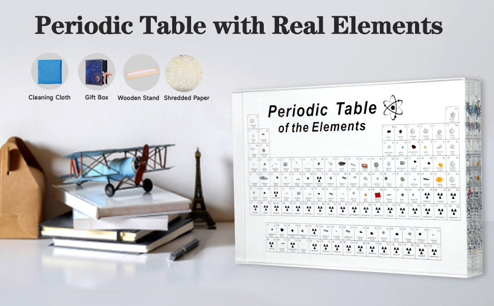 Periodic Table With 83 Kinds Of Real Elements Inside!!!