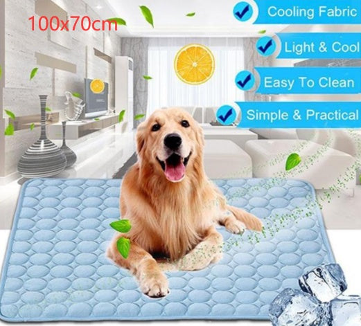 Pet Dog/Cat Ice Silk Cold Nest Pad For Cooling In Summer