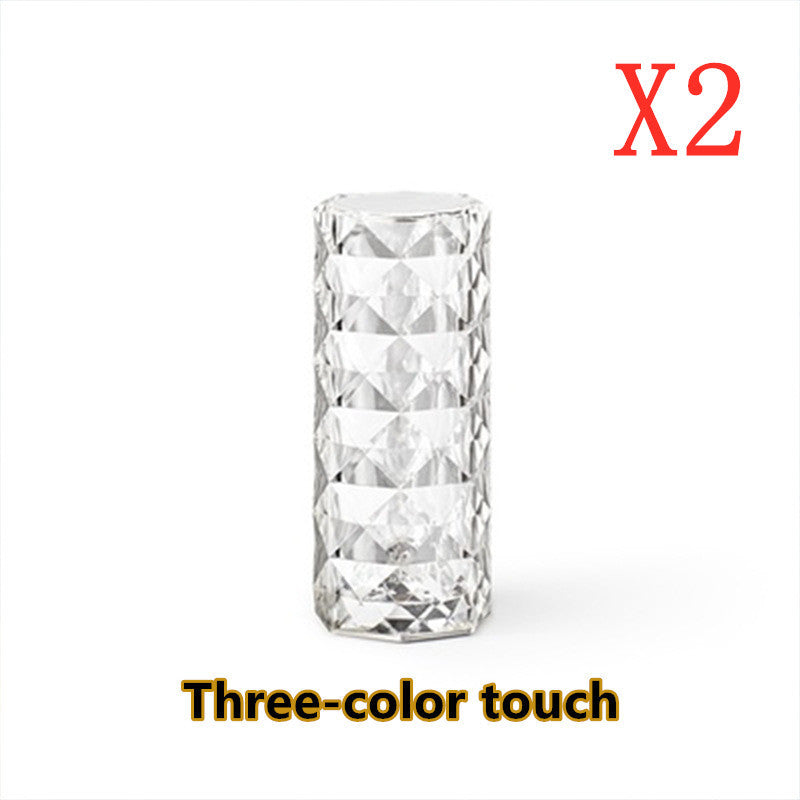 Nordic Crystal Lamp Touch Dimming Atmosphere
